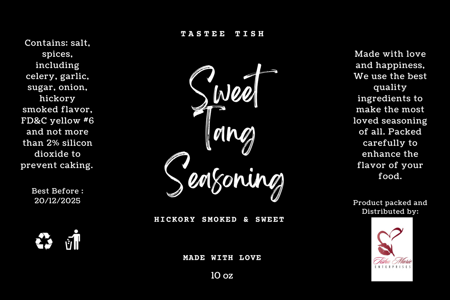 Sweet Tang: Hickory Smoked & Sweet